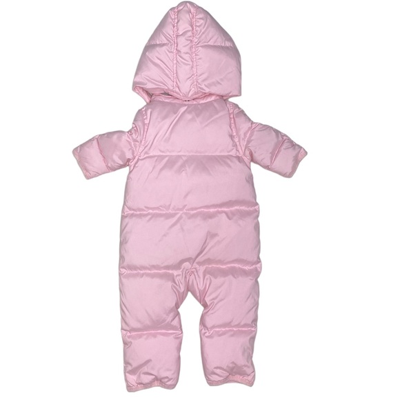 Ralph Lauren pink snowsuit winter one piece baby girl size 18 months - Picture 2 of 12